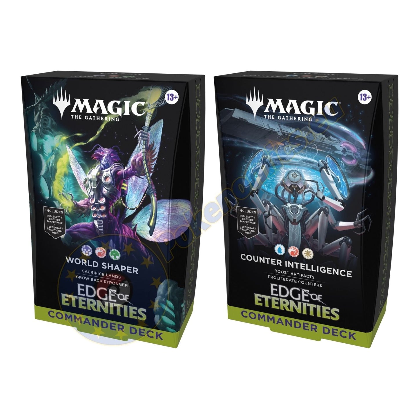 Magic: The Gathering - Edge of Eternities Commander Deck Set - Counter Intelligence, World Shaper