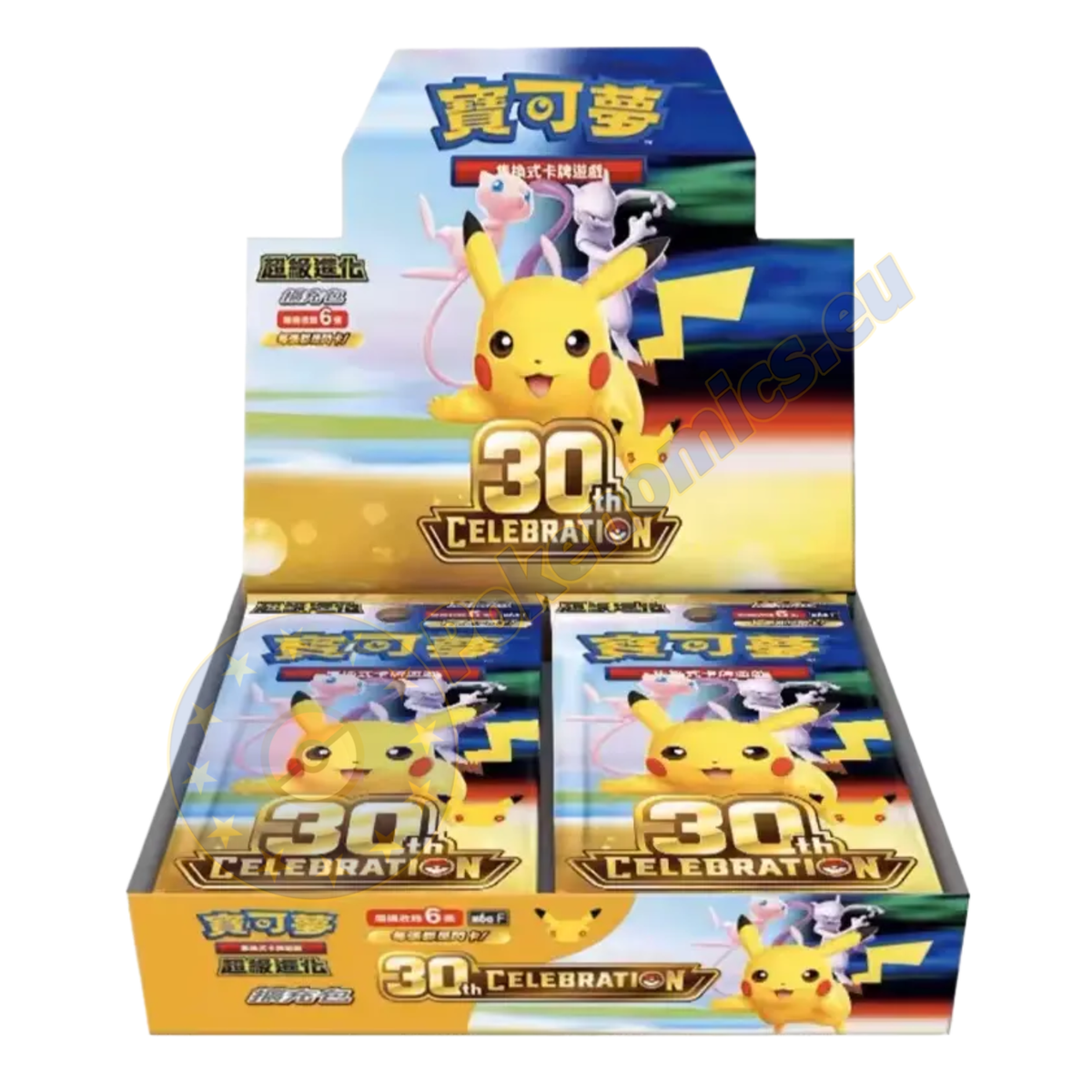 30th Celebrations Simplified Chinese Booster Box, Pokemon 30th C