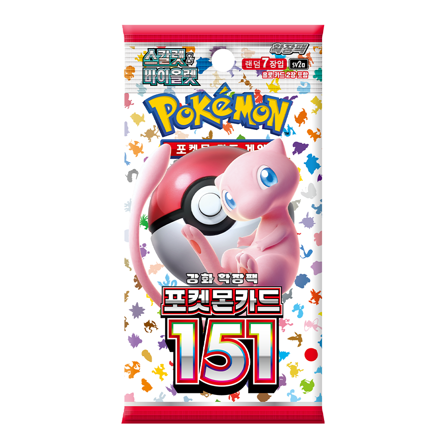 151 Korean Pack - Pokemon Scarlet & Violet SV2a