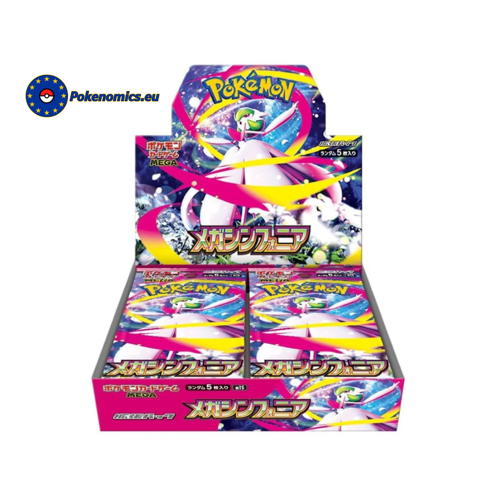Mega Symphonia Japanese Booster Box, Pokemon Mega M1S